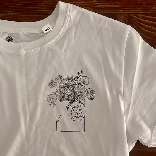 T-shirt Ovunque la vita….