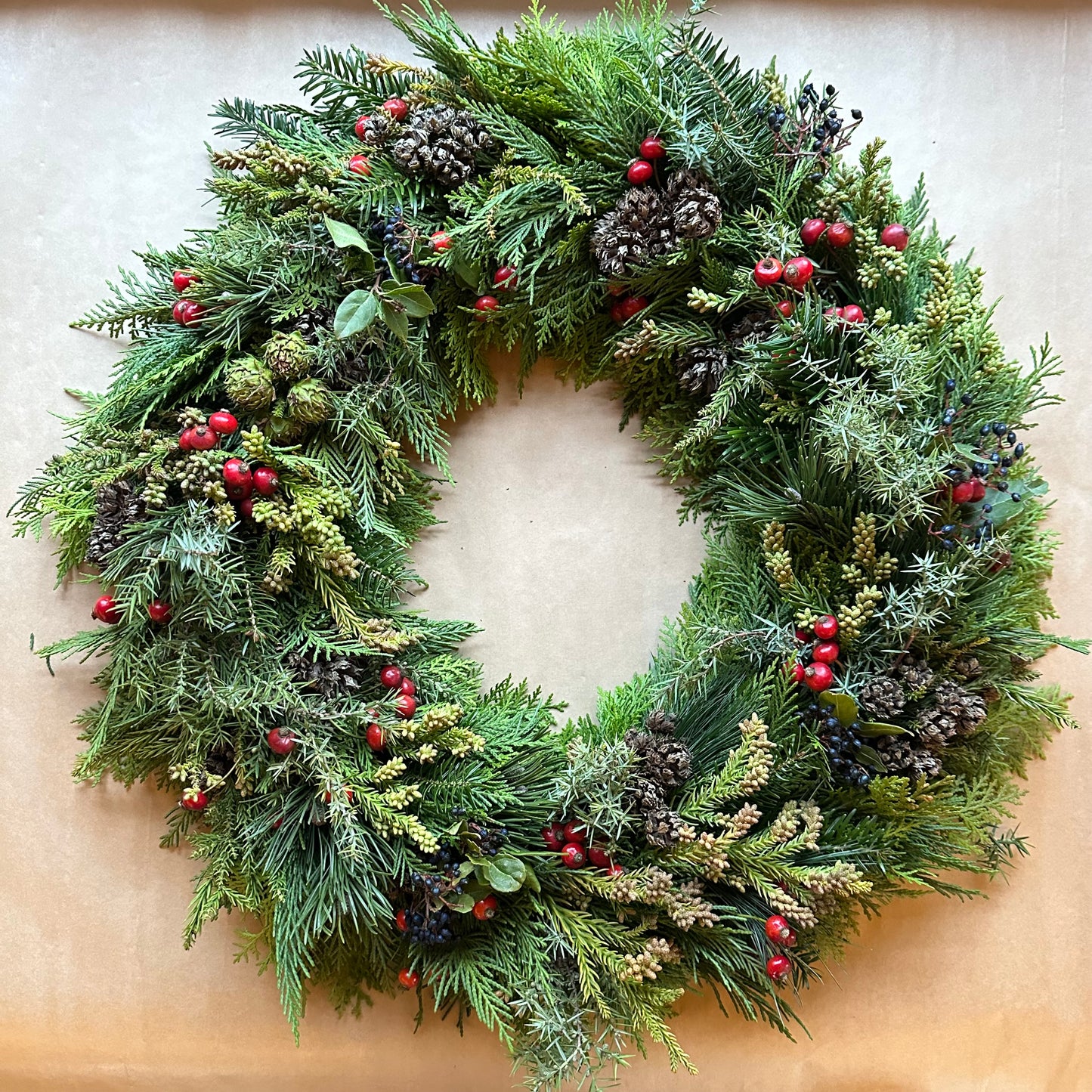 Ghirlanda Bacche Rosse